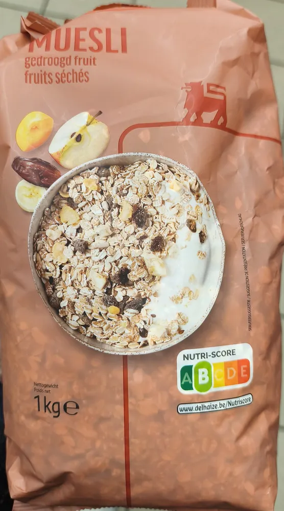 Muesli fruits séchées