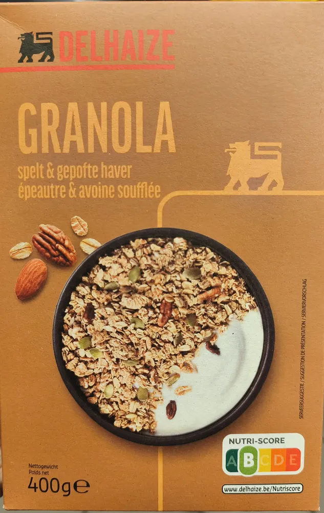Granola épeautre & avoine soufflé