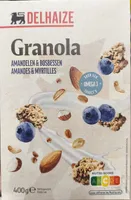 Granola amandes myrtilles stevia
