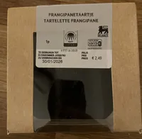 Frangipanetaartje