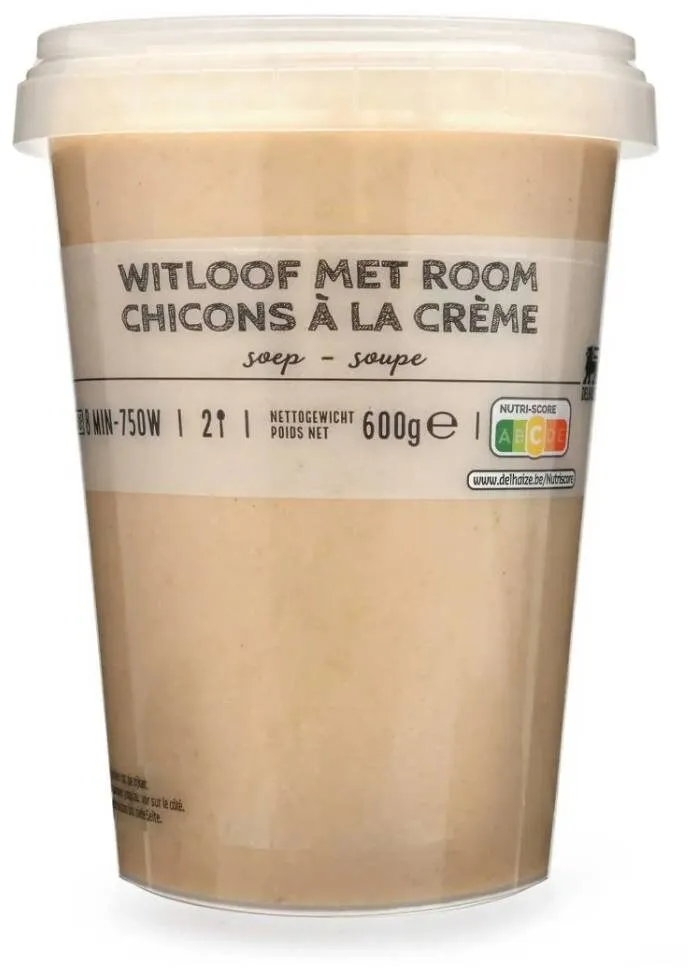 Soupe Chicons à la crème