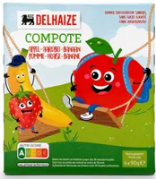 Compote Pomme - Fraise - Banane