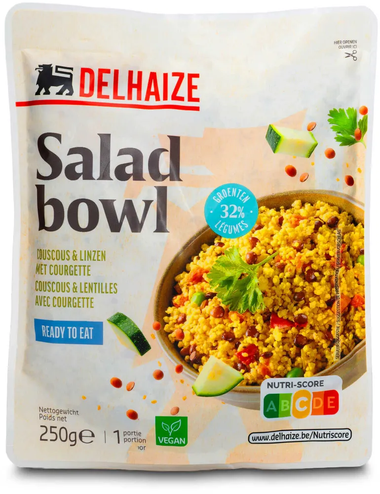 Salad Bowl Couscous mit Linsen