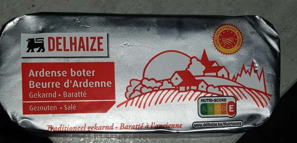 Beurre d'Ardenne Baratté Salé