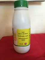 Lait bio demi-ecrémé