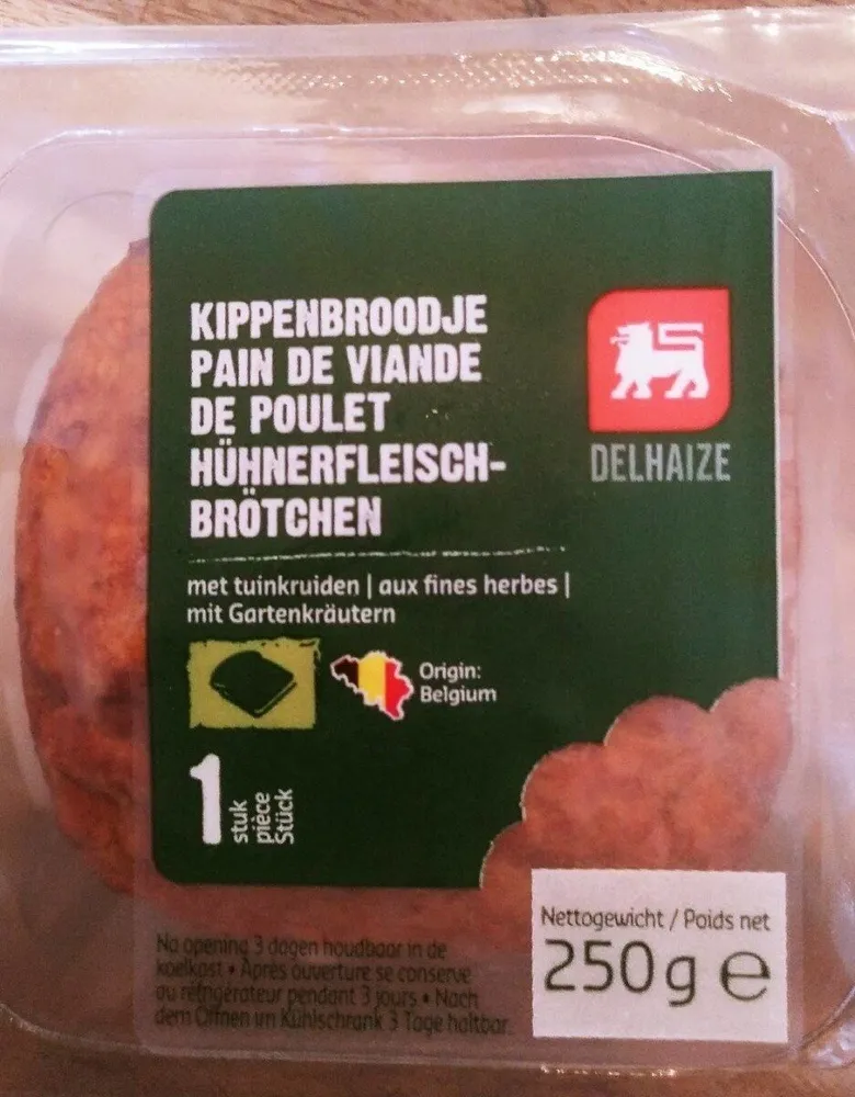 Pain de viande de poulet