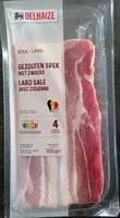 Lard salé avec couenne