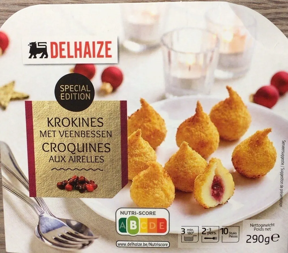 Croquines aux airelles