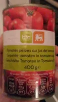 Tomates pelées au jus de tomates