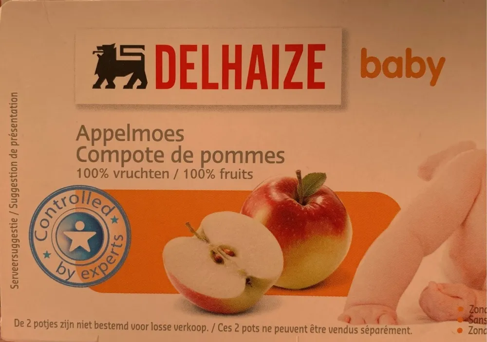 Compote de pommes baby
