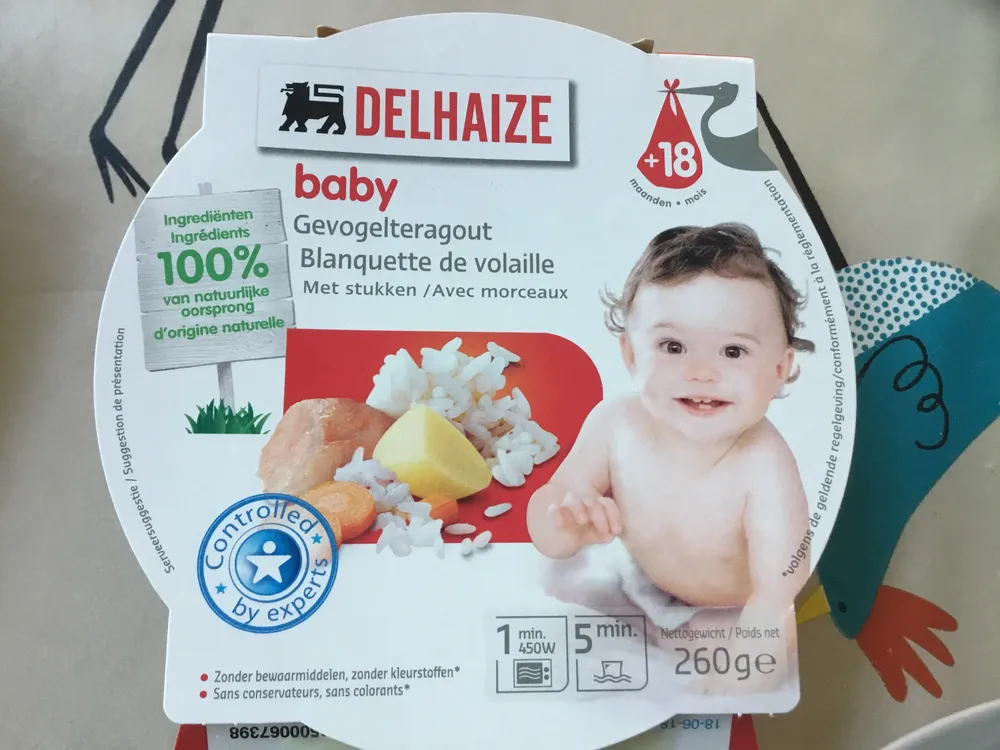 Baby blanquette de volaille