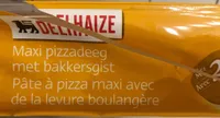 Pâte à pizza maxi avec de la levure boulangère