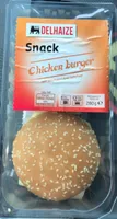Snack chicken burger