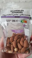 Amandes grillées a sec et salées