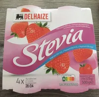 Yaourth fraise stevia