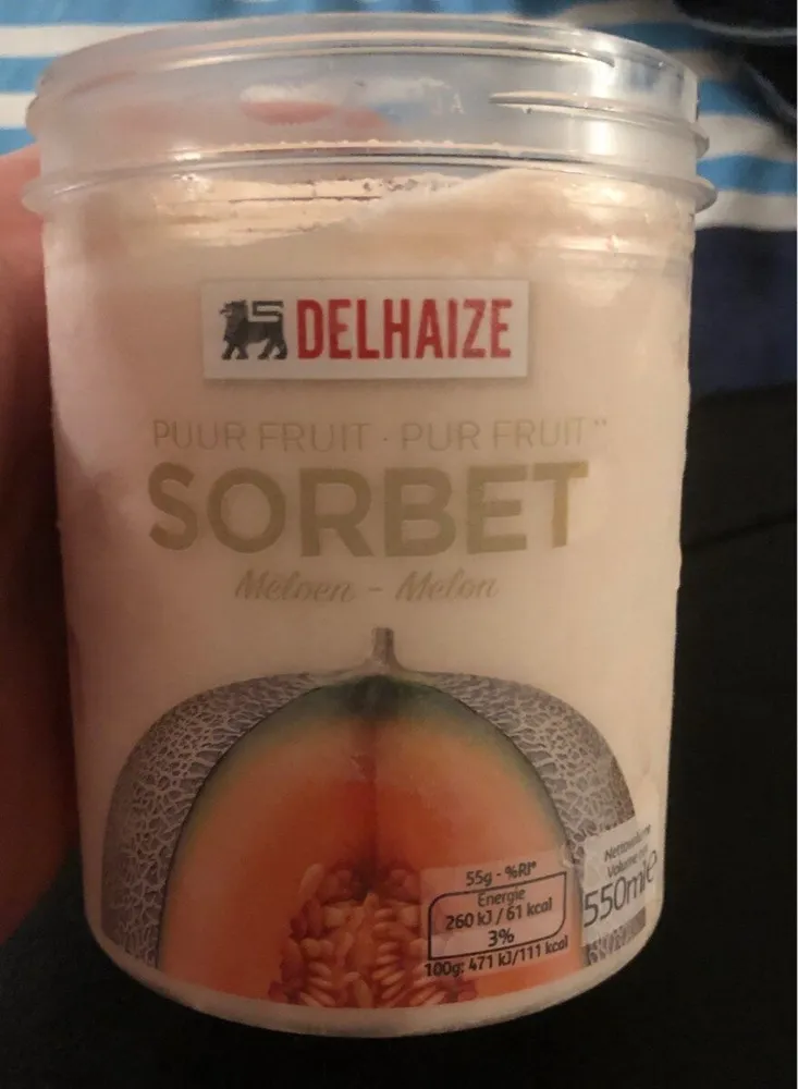 Sorbet melon