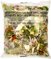 Wokgroenten met chilipeper