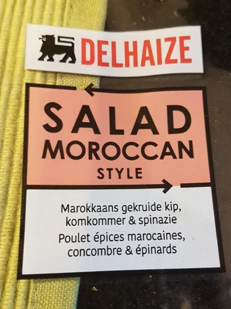 Salade marocaine Delhaize