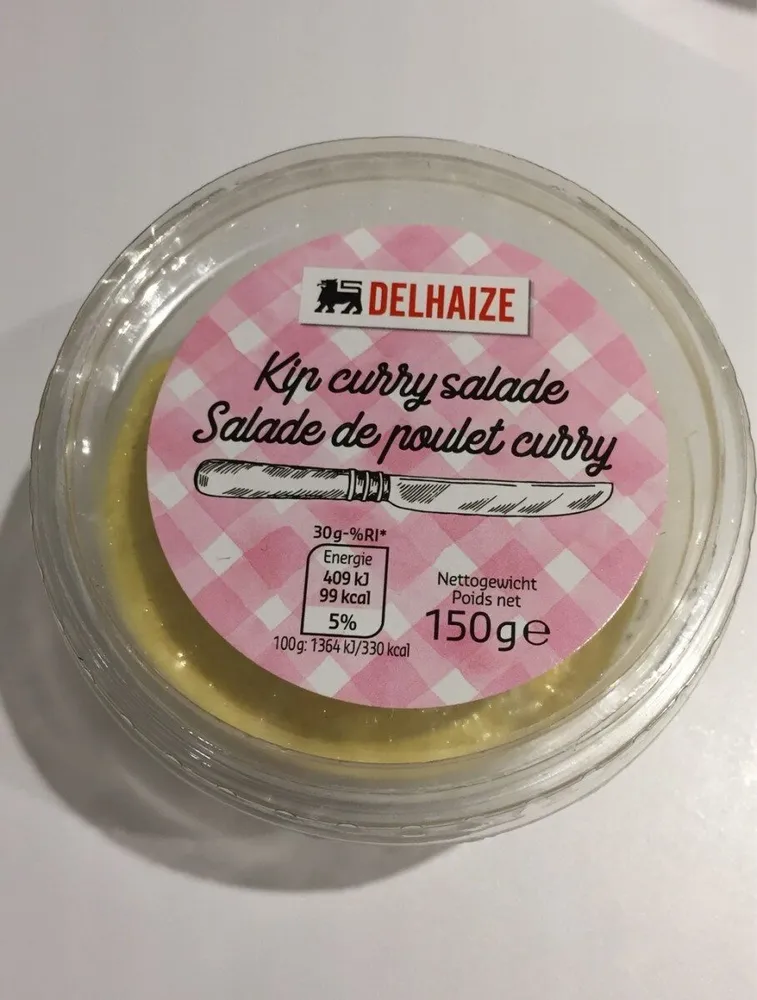 Salade de poulet curry