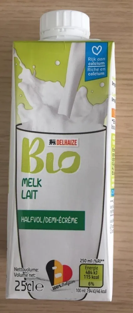 Lait demi-ecreme