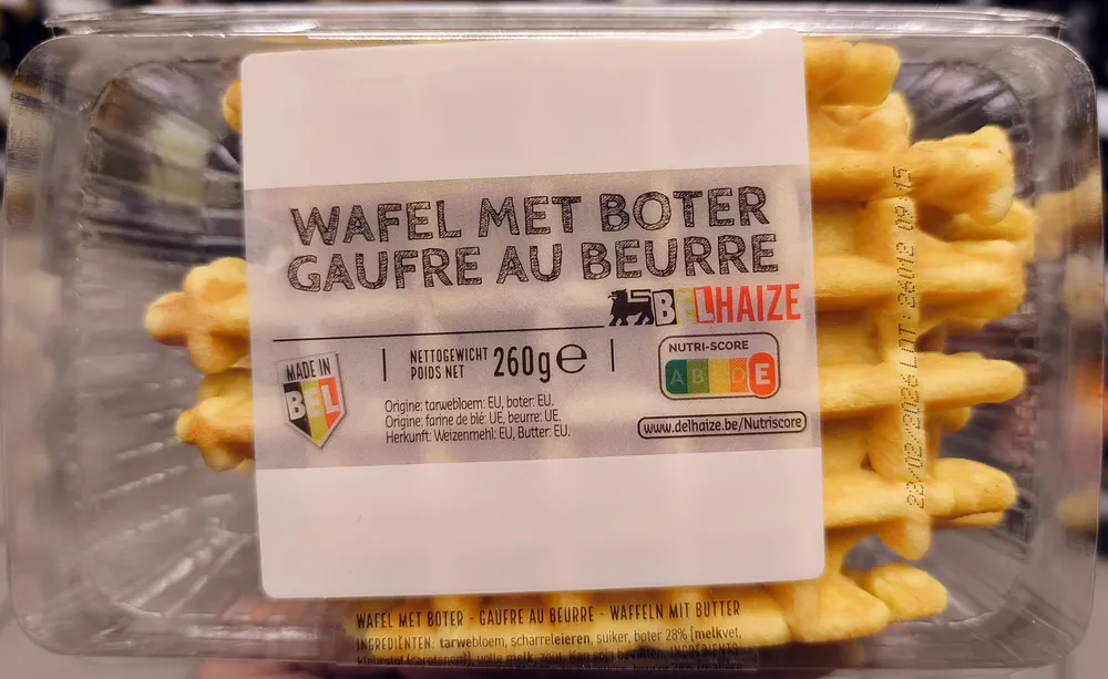 Gaufres au beurre