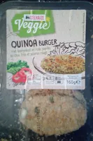 Veggie quinoa burger