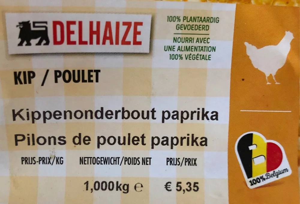 Pilons de poulet Paprika