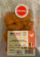 Dés de filet de poulet du sud