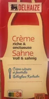 Crème riche et onctueuse
