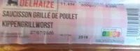 Saucisson grillé de poulet