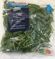 Haricots plats coupés