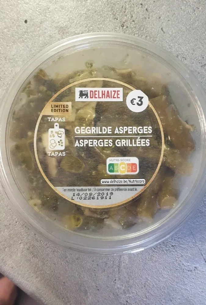 Asperges grillées