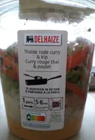 Curry rouge thai & poulet
