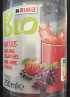 Bio Jus raisin, pommes et cassis