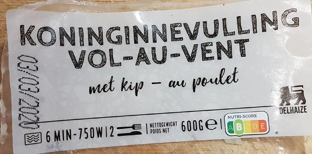 Vol au vent au poulet