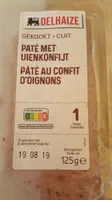 Pâté au confit d'oignons