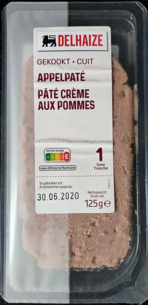 Pâté crème aux pommes