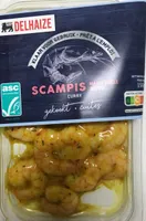 Scampis curry