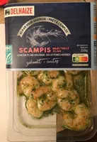 Scampi ail et fines herbes