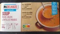 Soupe Lentilles rouges