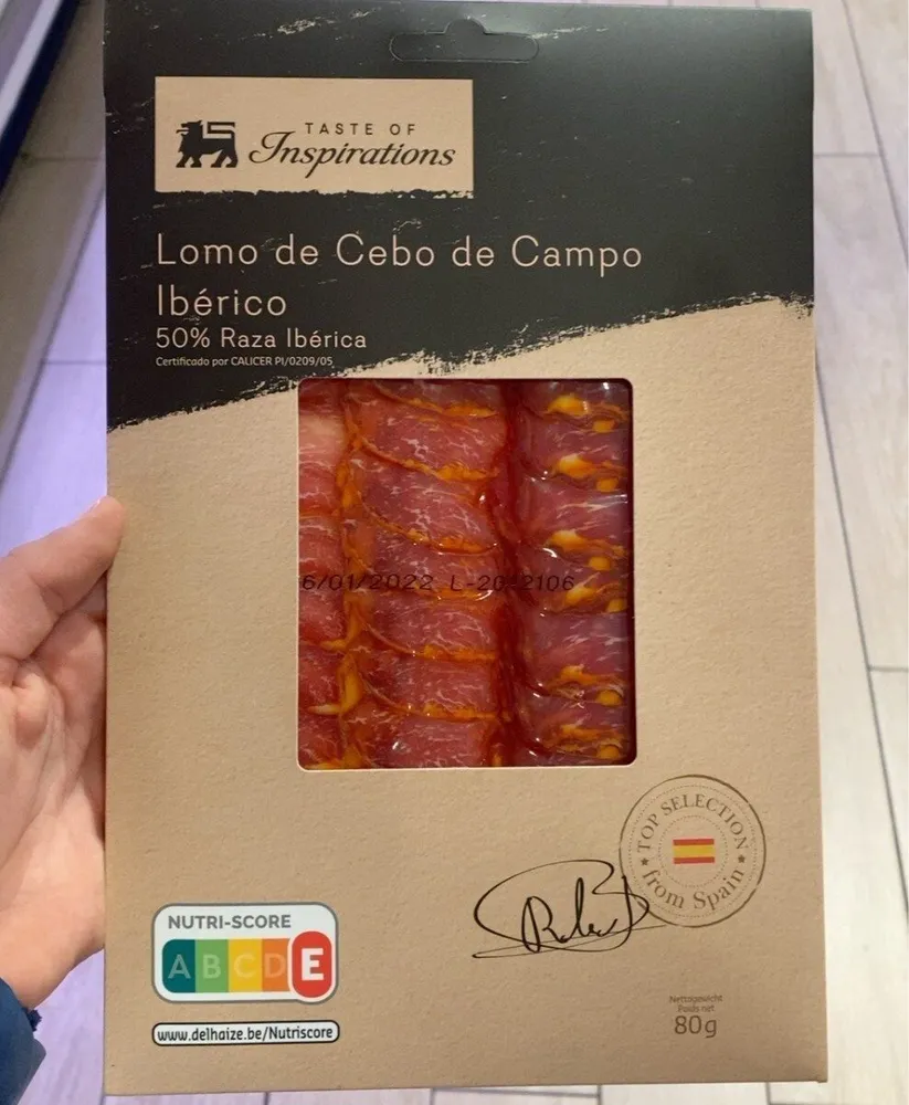 Lomo de Cebo de Campo Iberico