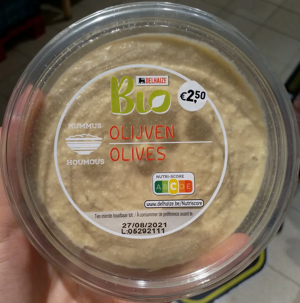 Bio Humous olives