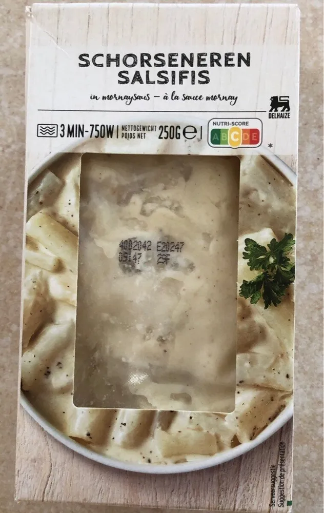 Salsifis sauce mornay