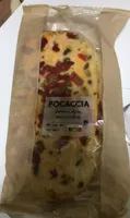 Focaccia poivron et olives
