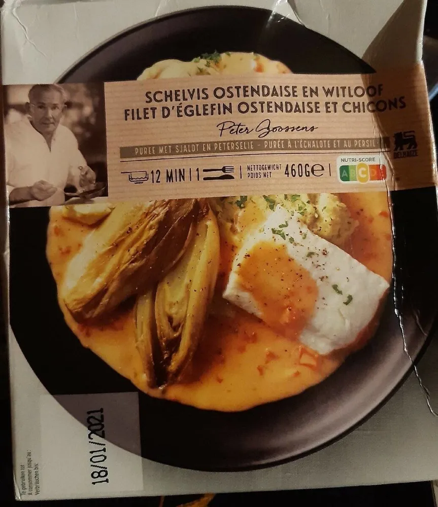Filet d'eglefin ostendaise et chicons