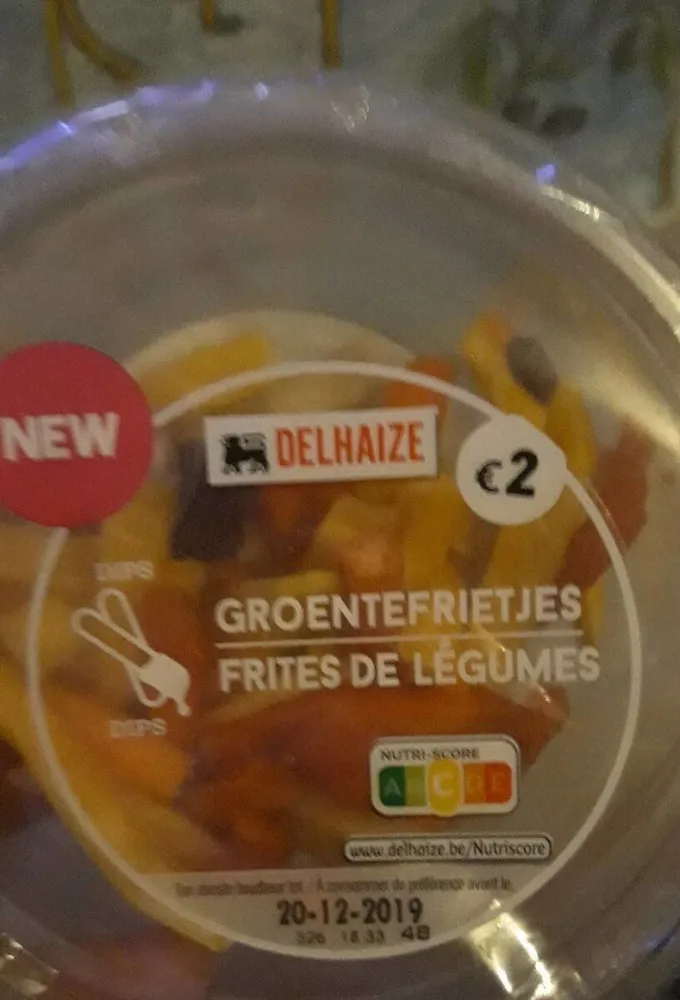 Frites de légumes