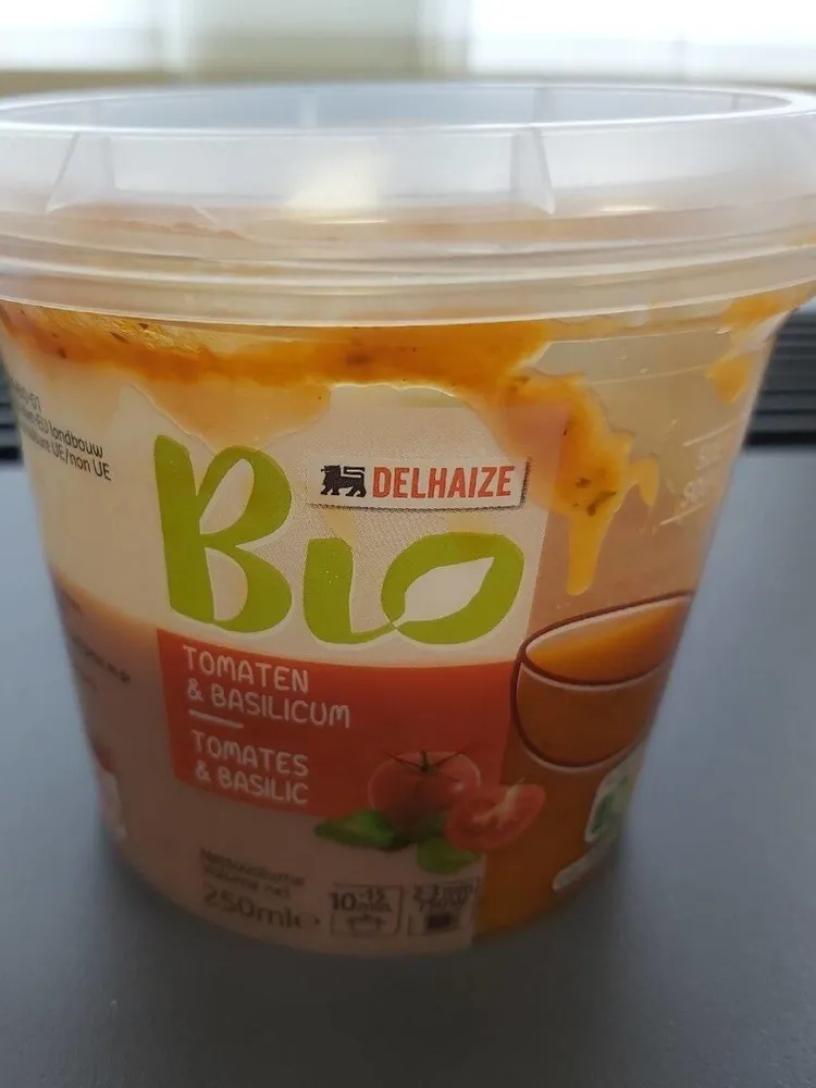 Soupe tomate & basilic