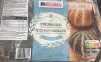 Petits pains coquillage