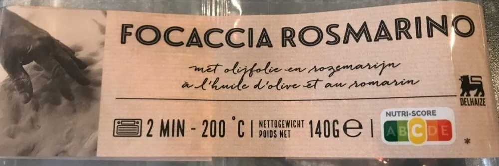 Focaccia rosmarino