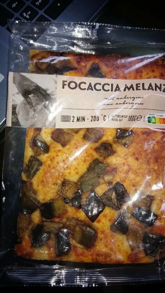 Focaccia melanzane
